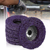 10pc 100mm Poly Strip Disc Wheel Paint Rust Removal Cleaner For Angle Grinder