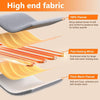Heated Blanket Electric Blanket, Soft Flannel Electric Throw (130x160CM) - GREY