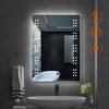 70cm Large Illuminated Bathroom Mirror with60 LED Lights Demister Electric Touch