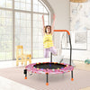 92 cm Kids Trampoline Indoor Toddler Rebounder Mini Trampoline with LED Light