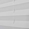Plisse Blind 100x125cm White Pleated Blind