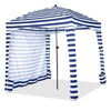 Folding Beach Tent Sun Protection Cabana Canopy Shelter with Detachable Sidewall
