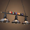 Vintage Pool Billiard Snooker Table Light Pendant Lights Lamp Bar Chandelier UK