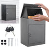 Parcel Drop Box Delivery Post Box Medium Lockable Home Storage Letter Anti Theft
