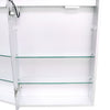 Bathroom Dimmable LED Light Up Mirror Cabinet W/ Storage/Demister/Sensor Switch