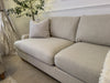 Dusk Hampshire 3-Seater, 2 Seater, Loveseat And Pouffe In Beige