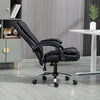 Executive Office Chair Swivel Recliner Padded Armrest Swivel Gas Lift Desk Chair