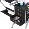 Adjustable Drafting Table Drawing Station Desk Board Storage Drawers w/ Stool