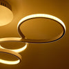 Irregular 51W/72W LED Crystal Ceiling Lights Chandeliers Living Room Home Decor