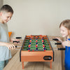 27'' Football Table Top Football Soccer Kids Family Game Toy Set Wooden Frame