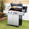 Fire Mountain Premier Plus 4 Burner Gas BBQ / Barbecue with Protective Cover