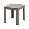 Modern 110/75cm Wooden Dining Table for Dining Room Kitchen for 2-6 People