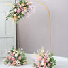 2M Metal Wedding Arch Backdrop Background Balloon Flower Arch Stand Decor Rack