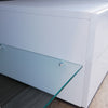 Modern 160cm TV Unit Stand Matt Body & High Gloss Doors RGB LED Light Cabinet