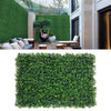 6xArtificial Plant Wall Faux Boxwood Grass Mat Greenery Wall Hedge Foliage Panel