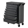 Large Metal Tool Chest Box Roller Cabinet Garage Tool Storage Cart Drawer w/Keys