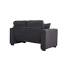 Luxury 2, 3 Seater Linen Fabric Couch Sofa Armchair with 2 Pillows Living Room