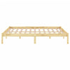 Solid Wood Pine Bed Frame Wooden Bedstead Bed Accessory Home Indoor Y6V2