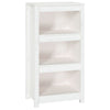 ARKEM Book Cabinet White 50x35x97 Solid Wood Pine,wooden bookcase free S8Y3