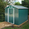 8*8ft Tool House Gable Roof Design Bike Tool Room House Free Base Garden Yard