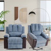 Electric Powered Lift Recliner Sofa Massage Heated Armchairs for Elderly Grey