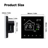 Tuya WiFi Smart Thermostat Electric Floor Heating Fahrenheit Winter Warm 16A