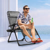 Costway Zero Gravity Chair Heavy Duty Lounge Chair Folding Recliner w/Cup Holder