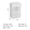 1000ml Portable Dehumidifier with Air Purifier for Condensation Moisture Damp UK