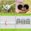 Heavy Duty Waterproof Garden Outdoor 3x3m/4m/6m Gazebo Wedding Party Tent 4Sides
