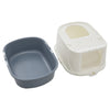 Large Hooded Cat Litter Tray with Scoop Cat Pan Kitten Litter Box Covered Potty