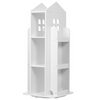 Kids Rotating Bookshelf Castle Rack Display Bookcase Toys Storage Book Shelf UK