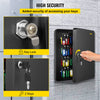 Key Cabinet Lock Box 240 Key Capacity Storage Cabinet Black Cabinet Steel