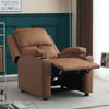 PU Leather Recliner Chairs with Cup Holders Push Back Reclining Sofa Living Room