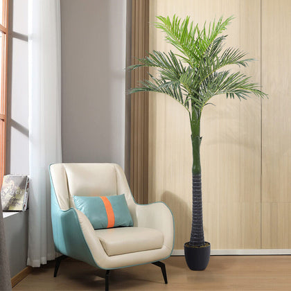 Large Artificial Palm Tree Fake Plants Tropical Coconut Tree Garden Decor UK