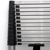 3.8M Telescopic Ladder 12.5FT Multi-Purpose Stainless Steel EN131 for Repair AAA