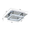 LED Ceiling Crystal Lights Luxury Chandelier Modern Pendant Lamps Kitchen Lights