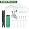 3.6x2.4M Outdoor Folding Pop-up Walk-in Gardening Greenhouse Plants Growing Tent