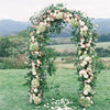 Metal Wedding Arch Trellis Garden Arbor for Climbing Plants Floral Decor