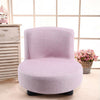 Kids Sofa Chair Mini Fabric Linen Cushioned Couch Seat Stool Baby Room Furniture