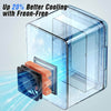 10L Mini Fridge Portabl Table Top Electric Cooler Warmer Ice Box Office Car Home