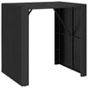 Bulliing Dining Set Bistro Furniture,for Balcony Terrace Poolside,5 Piece N4G8