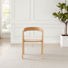 **Seconds** Masa Solid Oak and Veneer Wooden Dining Chairs Set of 2 Scandi Mini