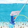Swimming Pool Jet Vacuum Cleaner Hoover Hot Tub SPA Pond Water Cleaning W/ Pole