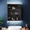 LED Bathroom Mirror Cabinet with Shaver Charging Button Switch Waterproof IP44