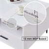 High Gloss Coffee Table With Storage 4 Drawers Wooden Living Room Furniture