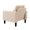 Modern L-Shaped Corner Sofa 2 3 Seater Armchair Couch With Footstool