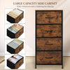 Vintage Chest Of Drawers 4 Storage Drawers Steel Frame Bedroom Furniture