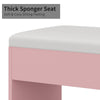 Vanity Desk with Power Outlet, Makeup Vanity with Mirror, Dressing Table Drawers