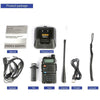 UK NEW Baofeng UV-5R Walkie Talkie Dual Band UHF VHF Ham FM Two Way Radio Black