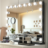 LED Hollywood Makeup Vanity Mirror Large Light Mirror with Dimmable LED Bulbs